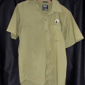 Marmot Men's Olive Button-Down Shirt